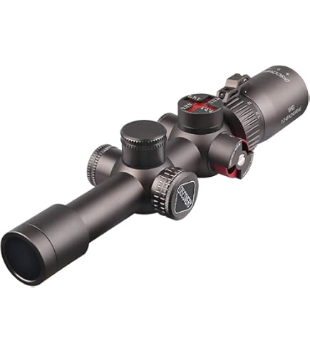 Amazon.co.jp: T-EAGLE製VOタイプ1.2-6x24ライフルスコープ 可変倍率